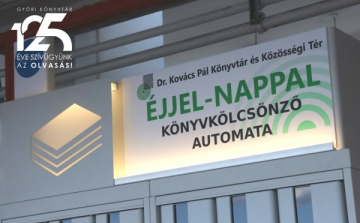 Éjjel-nappal lehet könyvet kölcsönözni az automatából