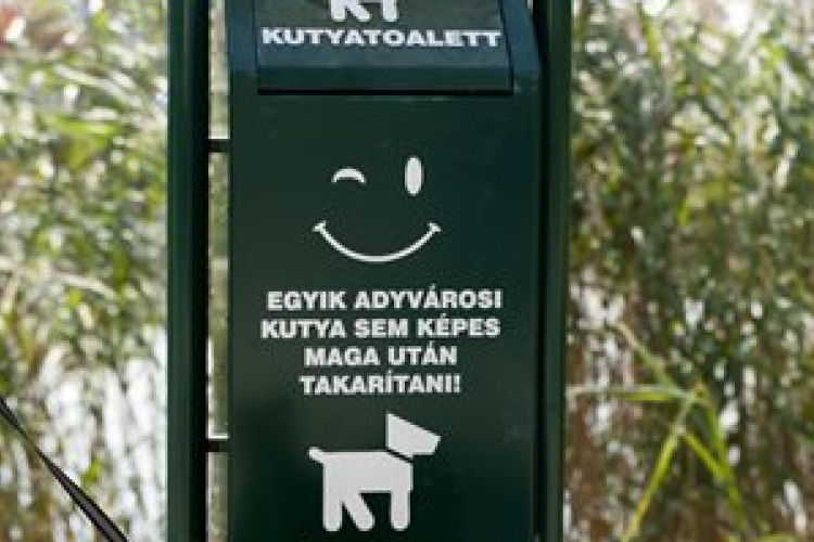 Öt új kutyatoalett kerül kihelyezésre  Győrben