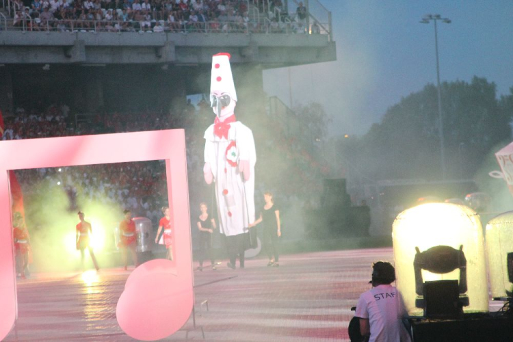 2017.07.23. EYOF megnyitó ünnepség Fotók:árpika 