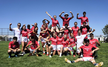 Győriekkel lett Európa-bajnok a magyar frízbicsapat