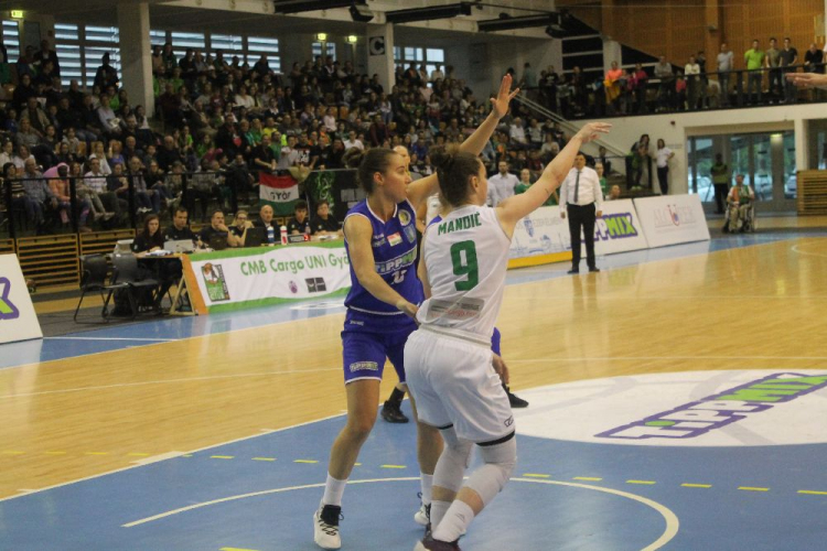 2019.04.30. CMB CARGO UNI Győr-Zalaegerszeg női kosárlabda mérkőzés
