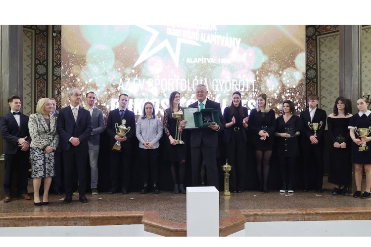 Átadták az év győri sportolóinak az elismeréseket