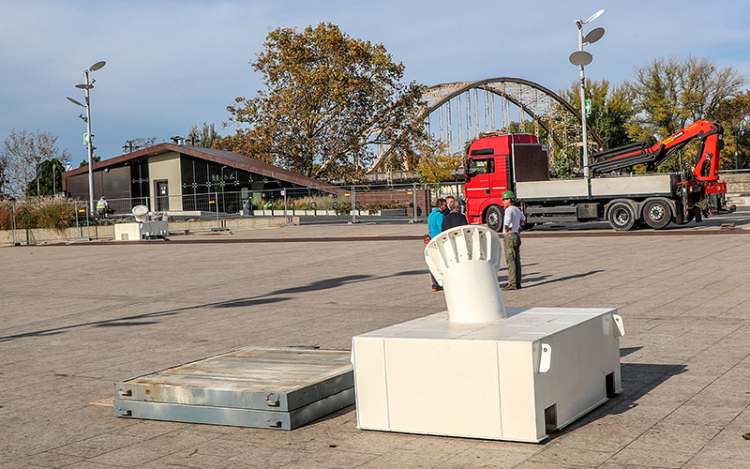 Óriáskerékről is élvezhetjük Győr adventi hangulatát