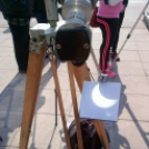 Részleges napfogyatkozás Győrben 