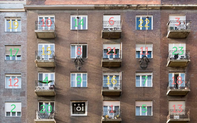 Egyedi adventi arculat az Örkény Színháznál