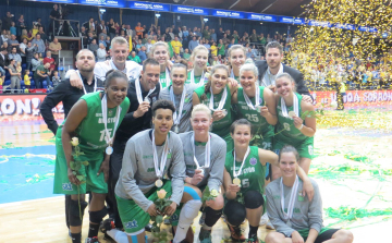 Az NB I-ben ismét a dobogó a cél a Győr női kosárlabdacsapatánál