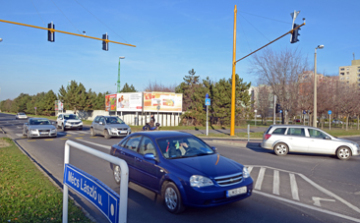 Jelzőlámpás lett a csomópont