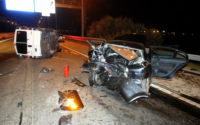 Hatalmas baleset az M5-ös sztrádán, többen megsérültek