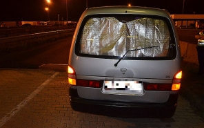 Elfogtak egy román embercsempészt az Autópálya Alosztály járőrei