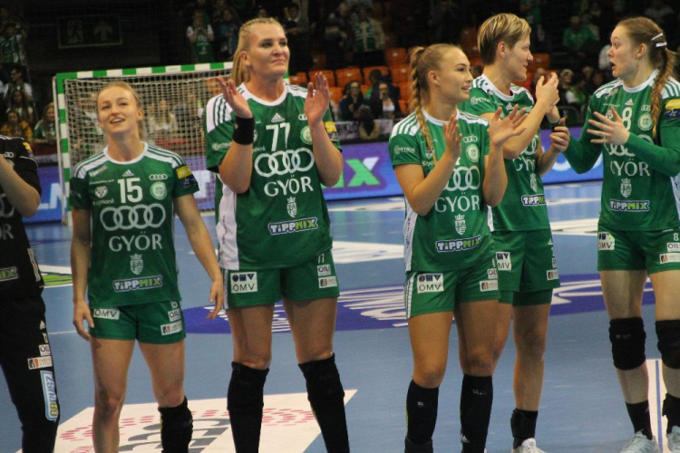 2019.01.26.Győri Audi ETO KC-CSM Bucaresti női BL kézilabda mérkőzés