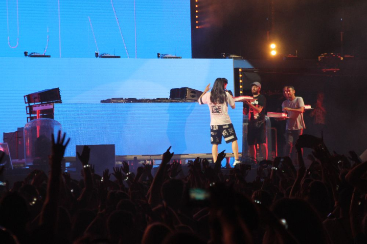 2017.07.23. EYOF megnyitó ünnepség Steve Aoki Fotók:árpika 