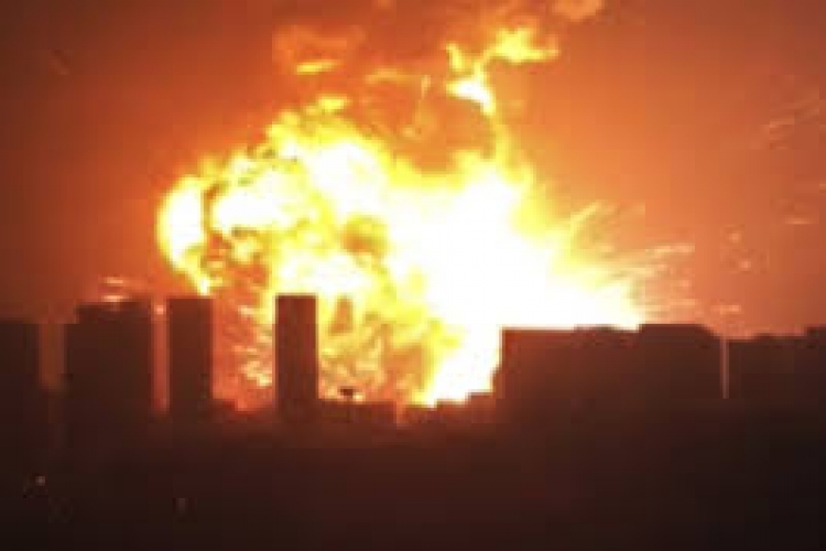 Robbanószereket gyártó üzem robbant fel Kelet-Kínában
