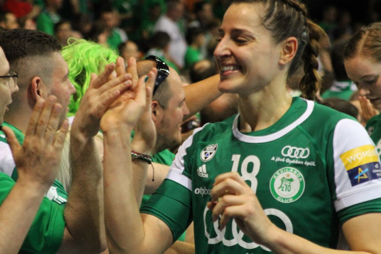 2018.04.14. Győri Audi Eto KC-Brudusnost női kézilabda bajnokok ligája Fotók:árpika