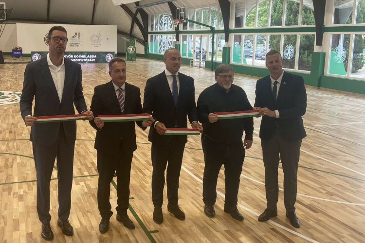 Átadták a győri női kosárlabdázás otthonát
