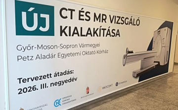 Elkezdődött a kórházban a CT-MR beruházás