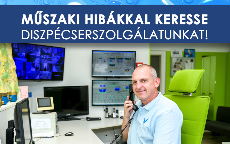 Több, mint tízezer telefonhívást fogadnak a Pannon-Víznél évente