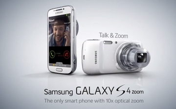 Samsung Galaxy S4 Zoom - a briteknél már elérhető