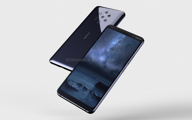 Hamarosan piacon az ötkamerás Nokia