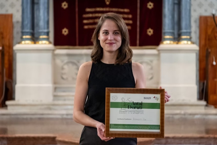 Széchenyis lány sikere a nemzetközi karmesterversenyen