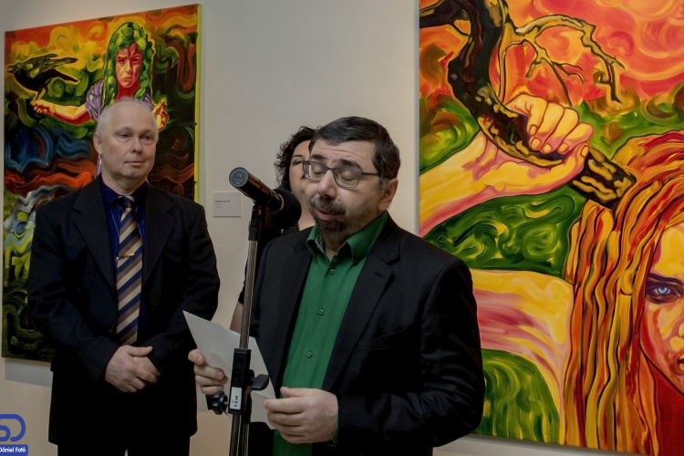 Alternatív valóság - Megnyílt Balogh István festőművész kiállítása