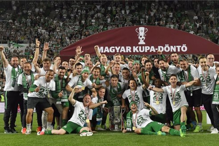 Sorozatban harmadszor nyert kupát a Ferencváros