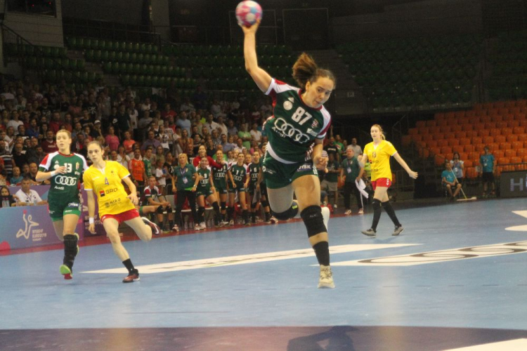 2019.07.17.Kézilabda Női U19-es EB Magyarország-Románia