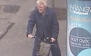 Kerékpártolvajt keres a rendőrség