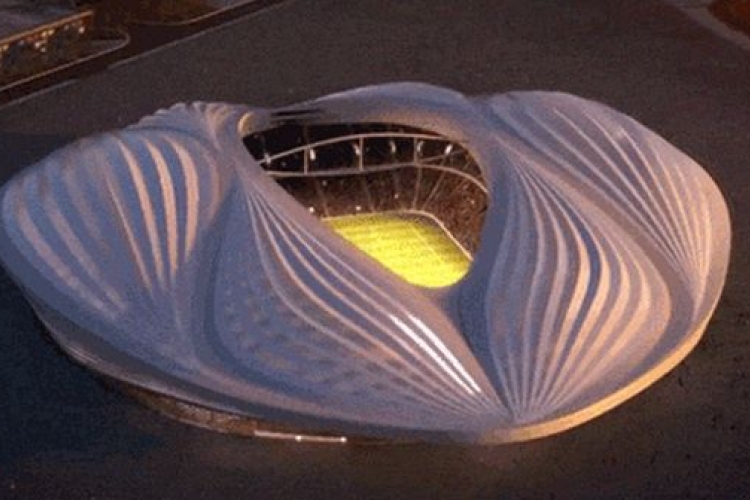 Itt vannak a katari Al Wakrah-stadion látványtervei! A BuzzFeed szerint vagina formájú!