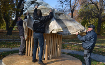 Felkészültek a szökőkutak a télre