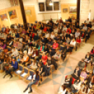 Oravecz Nóra előadása a győri Zsinagógában