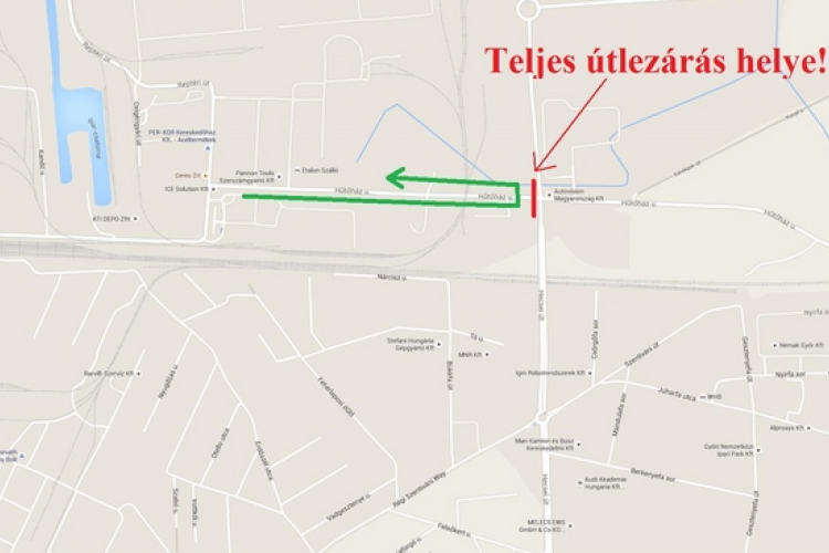 Forgalomkorlátozás péntek éjjel