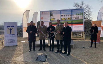 Letették az új győri mentőállomás alapkövét