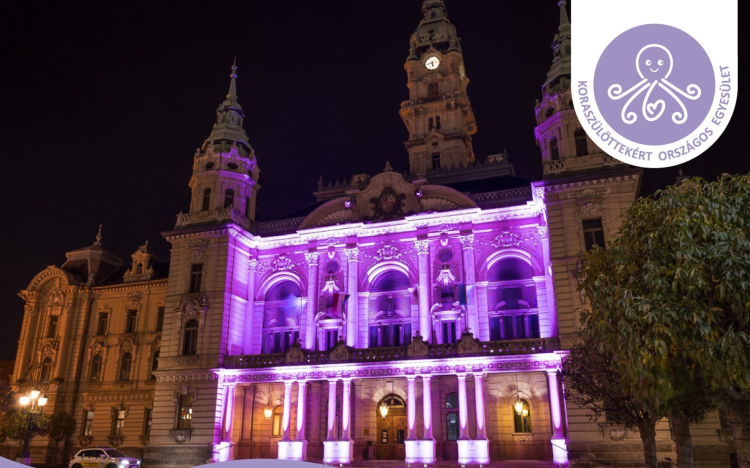 Győr idén is csatlakozik a Koraszülöttek Világnapjához