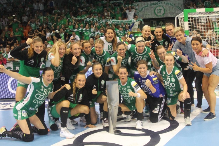 2018.05.23. Audi ETO KC -Békéscsaba női kézilabda és a bajnoki ünneplése Fotók:árpika 