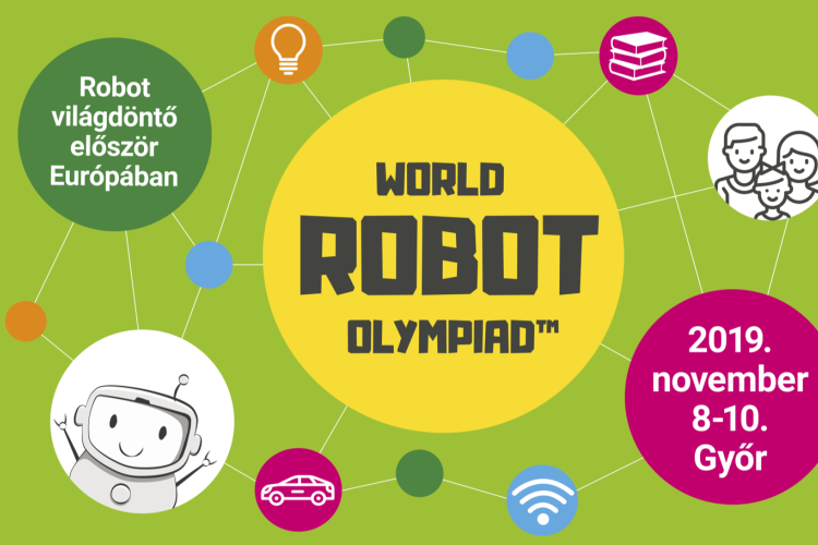 Európában, Győrben lesz először World Robot Olympiad 