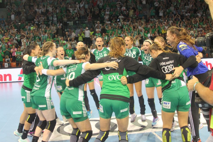 2018.05.23. Audi ETO KC -Békéscsaba női kézilabda és a bajnoki ünneplése Fotók:árpika 