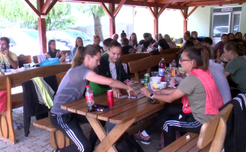 Bográcsozással zárult a szezon