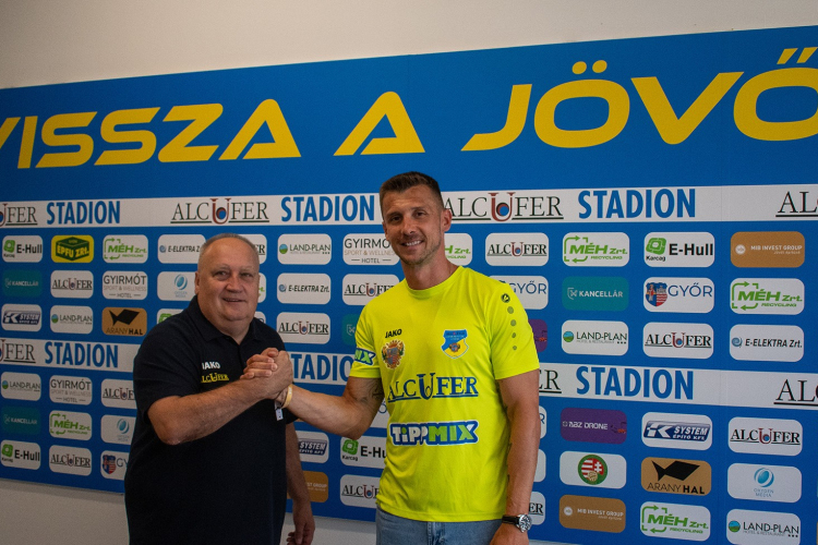 Priskin Gyirmótra szerződött