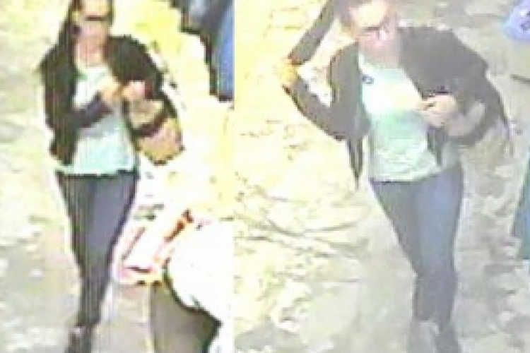 A Győri rendőrség keresi a képen látható nőt aki ruhaneműket lopott