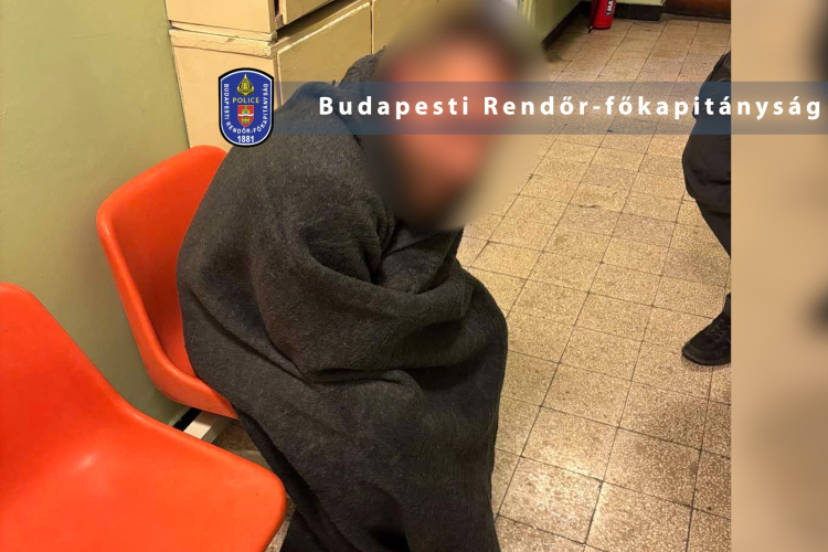 A Dunába ugrott a rendőrök elől