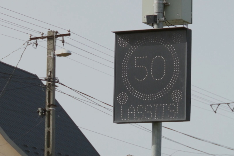 Bejött a sebességfigyelő lámpa az écsieknek