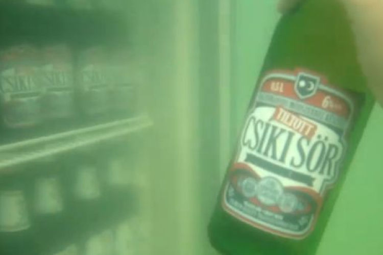 Víz alatti söröző vár Székelyudvarhelyen