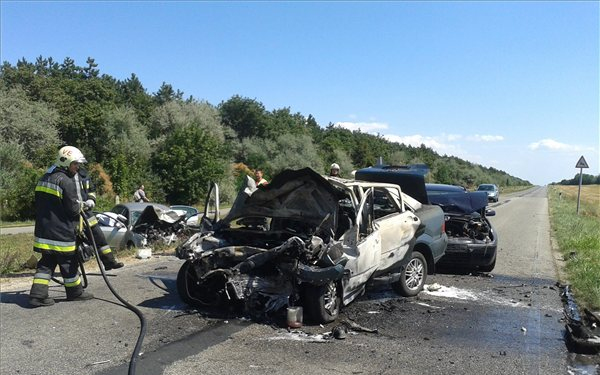 Halálos baleset Veszprém közelében