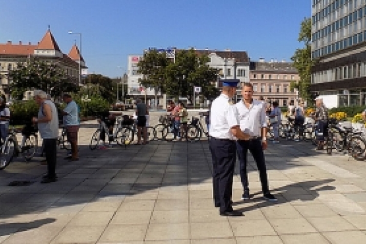 Kerékpárjelölő program Győrben - videóval