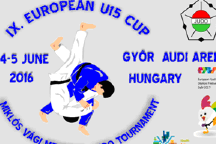 9. SERDÜLŐ JUDO EURÓPA-KUPA Győrben