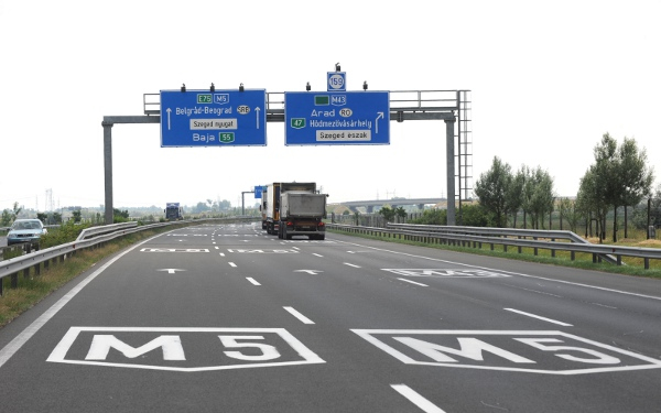 Megszűnt az útzár az M5-ös autópályán
