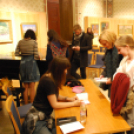 Oravecz Nóra előadása a győri Zsinagógában