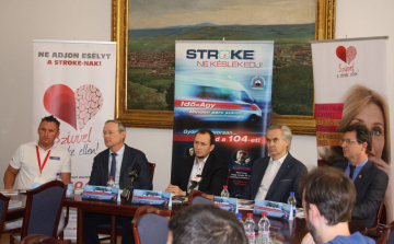 Pécsett is debütált az „Együtt a stroke ellen 2016 – 2020” kampány
