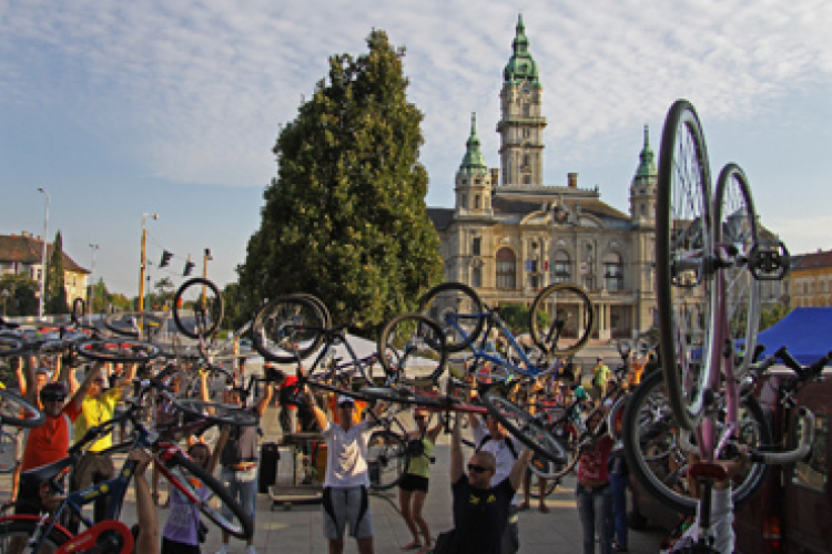 Indul Győrben a bringaszezon