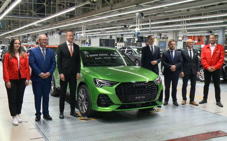 Kettős ünnep a győri Audinál